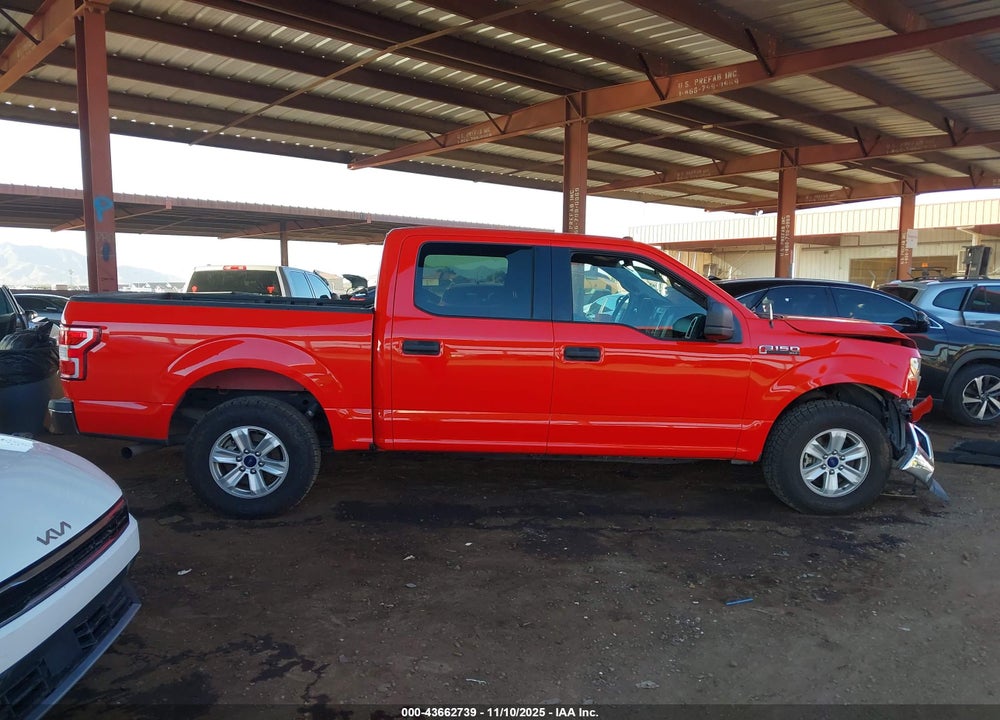 2018 FORD F-150 VIN: 1FTEW1C54JKD84386