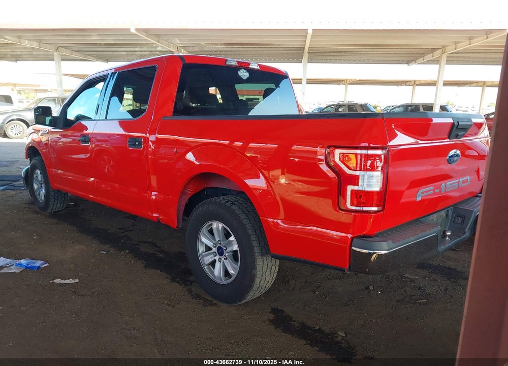 2018 FORD F-150 VIN: 1FTEW1C54JKD84386