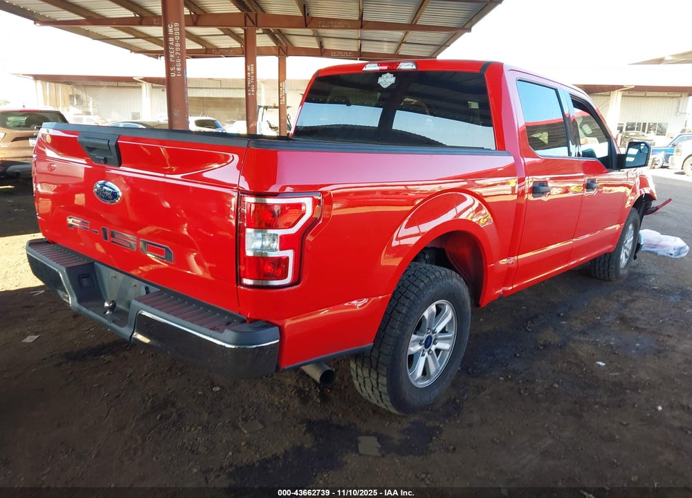 2018 FORD F-150 VIN: 1FTEW1C54JKD84386