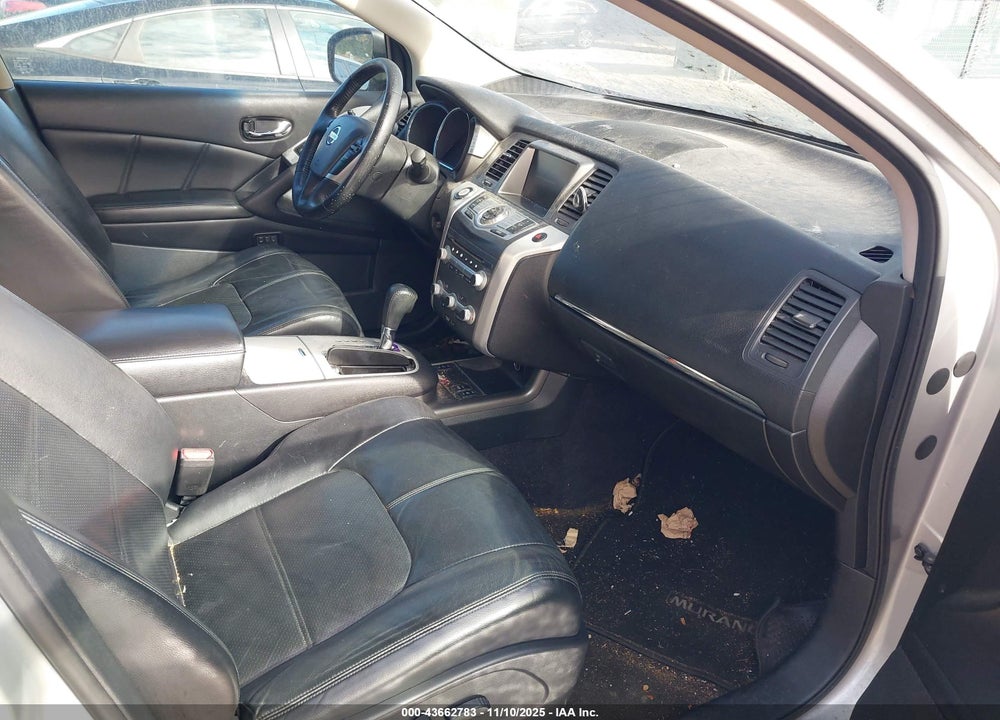2012 NISSAN MURANO SL VIN: JN8AZ1MW2CW210507