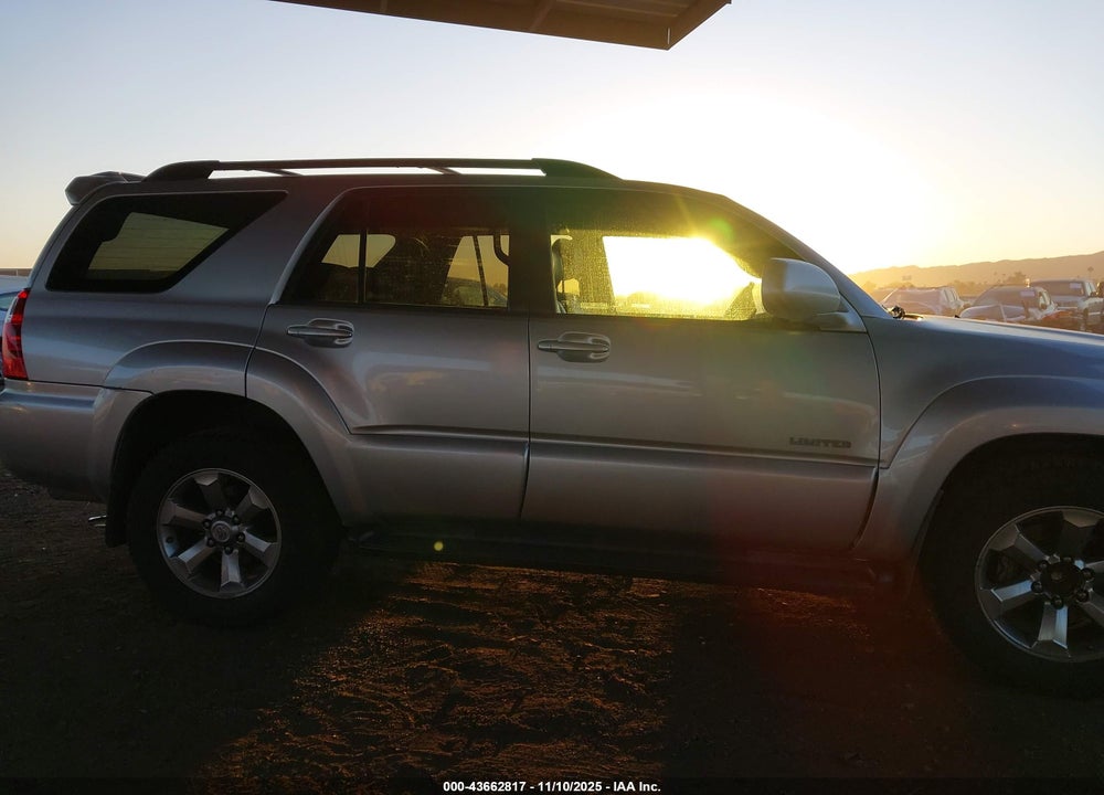 2007 TOYOTA 4RUNNER LIMITED V6 VIN: JTEZU17R678086931