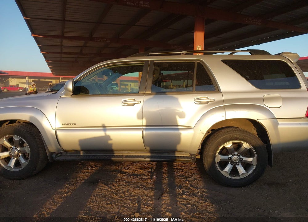 2007 TOYOTA 4RUNNER LIMITED V6 VIN: JTEZU17R678086931