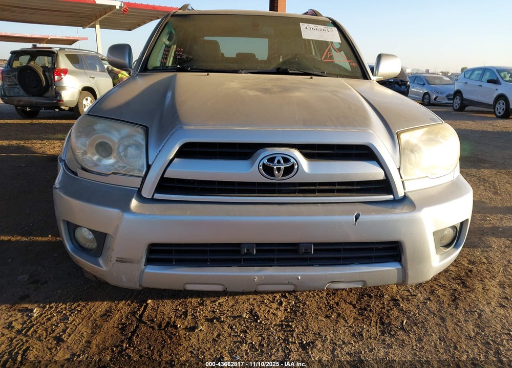 2007 TOYOTA 4RUNNER LIMITED V6 VIN: JTEZU17R678086931