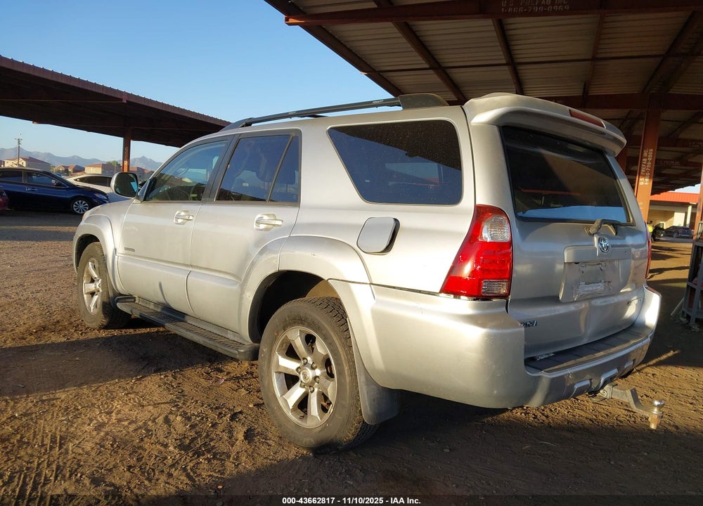 2007 TOYOTA 4RUNNER LIMITED V6 VIN: JTEZU17R678086931