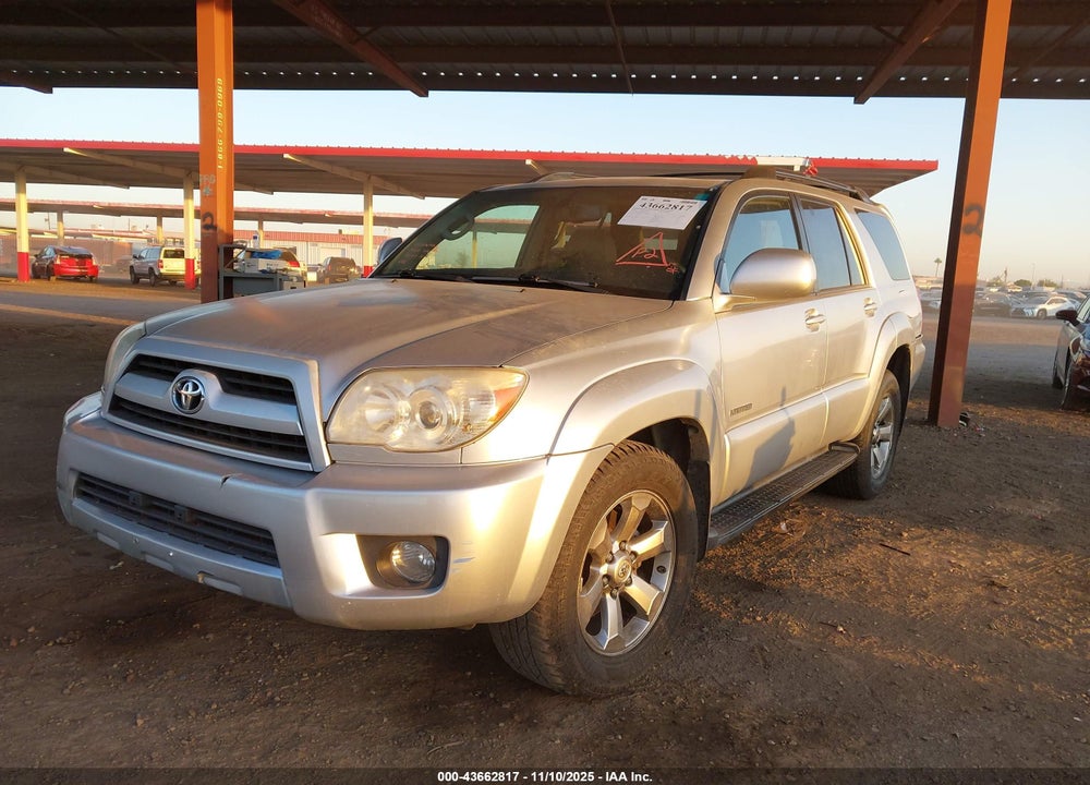 2007 TOYOTA 4RUNNER LIMITED V6 VIN: JTEZU17R678086931