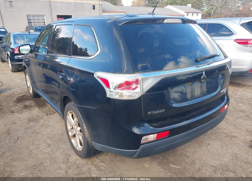 2014 MITSUBISHI OUTLANDER GT VIN: JA4JZ4AX4EZ009567