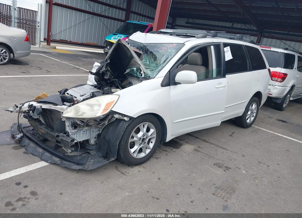 2005 TOYOTA SIENNA XLE VIN: 5TDZA22C35S366613
