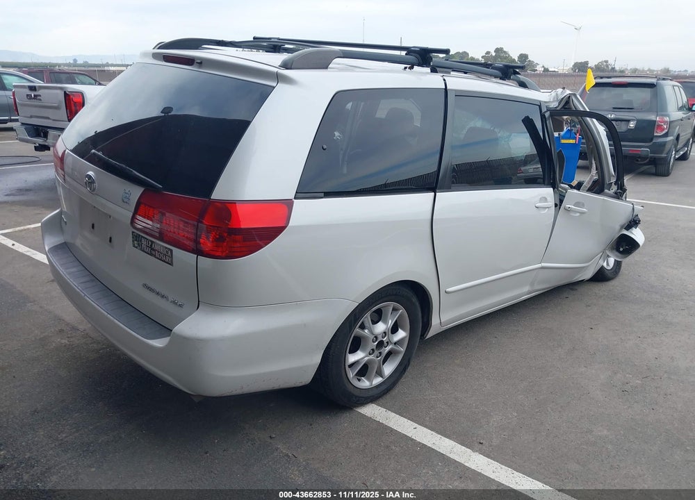 2005 TOYOTA SIENNA XLE VIN: 5TDZA22C35S366613