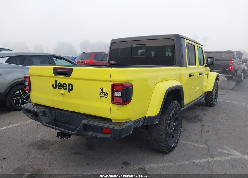 2024 JEEP GLADIATOR WILLYS VIN: 1C6HJTAG8RL112075