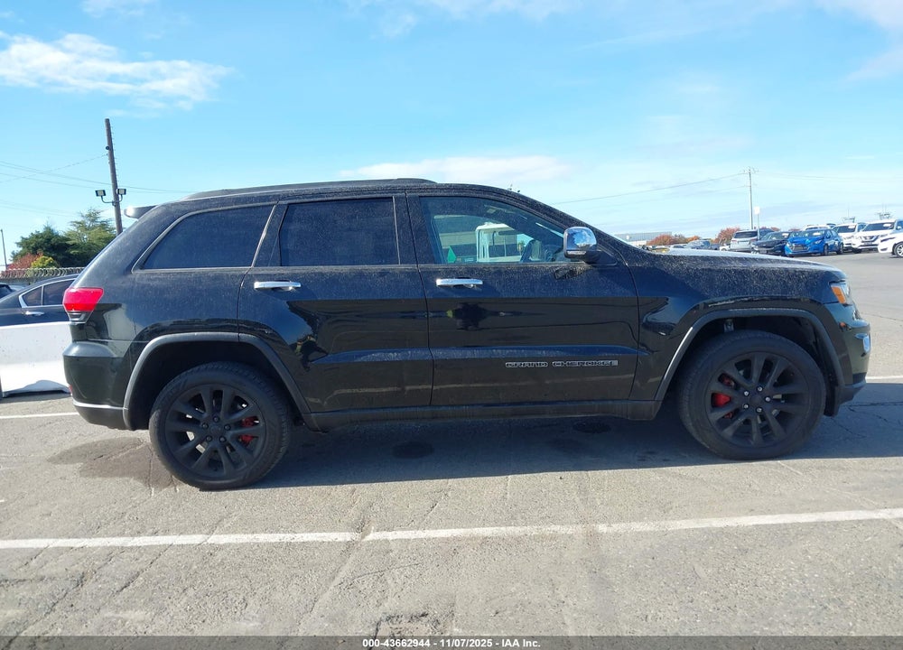 2017 JEEP GRAND CHEROKEE LIMITED 4X4 VIN: 1C4RJFBG4HC635797