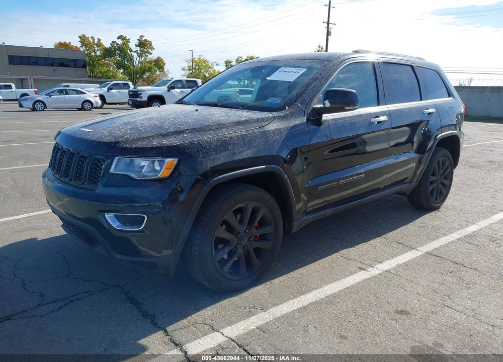 2017 JEEP GRAND CHEROKEE LIMITED 4X4 VIN: 1C4RJFBG4HC635797