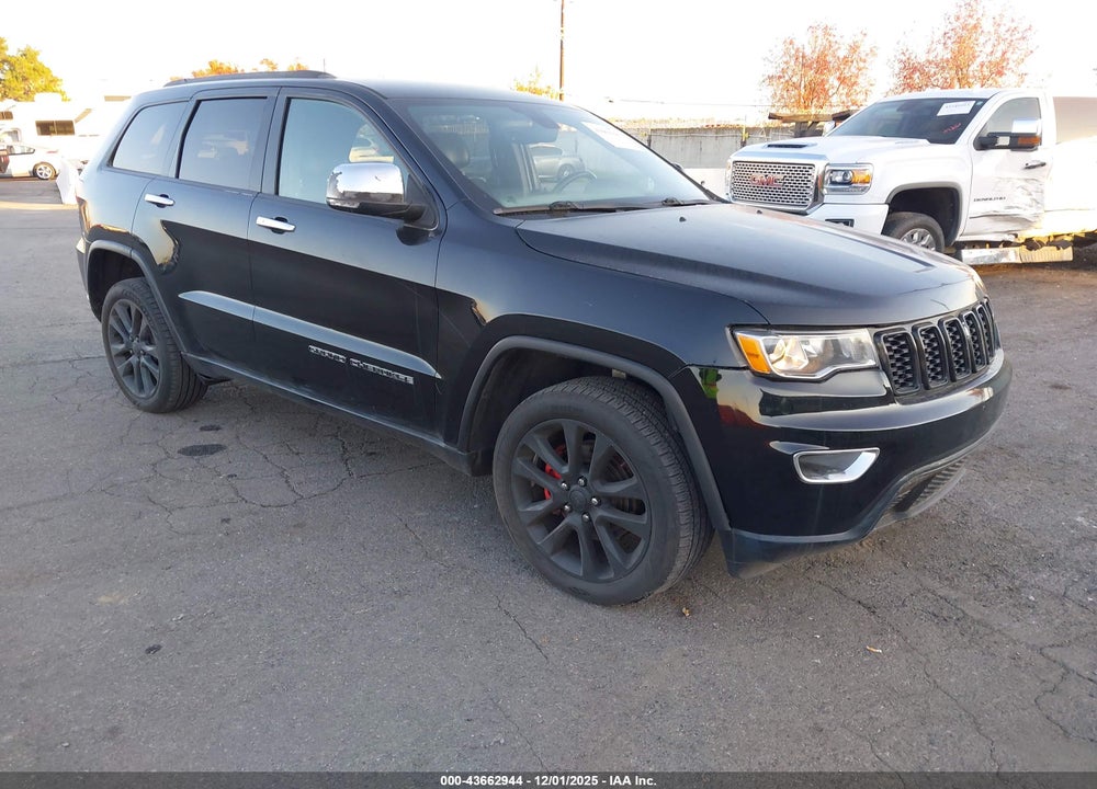 2017 JEEP GRAND CHEROKEE LIMITED 4X4 VIN: 1C4RJFBG4HC635797