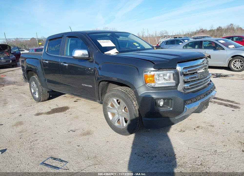 2016 GMC CANYON SLT VIN: 1GTG6DE30G1216877