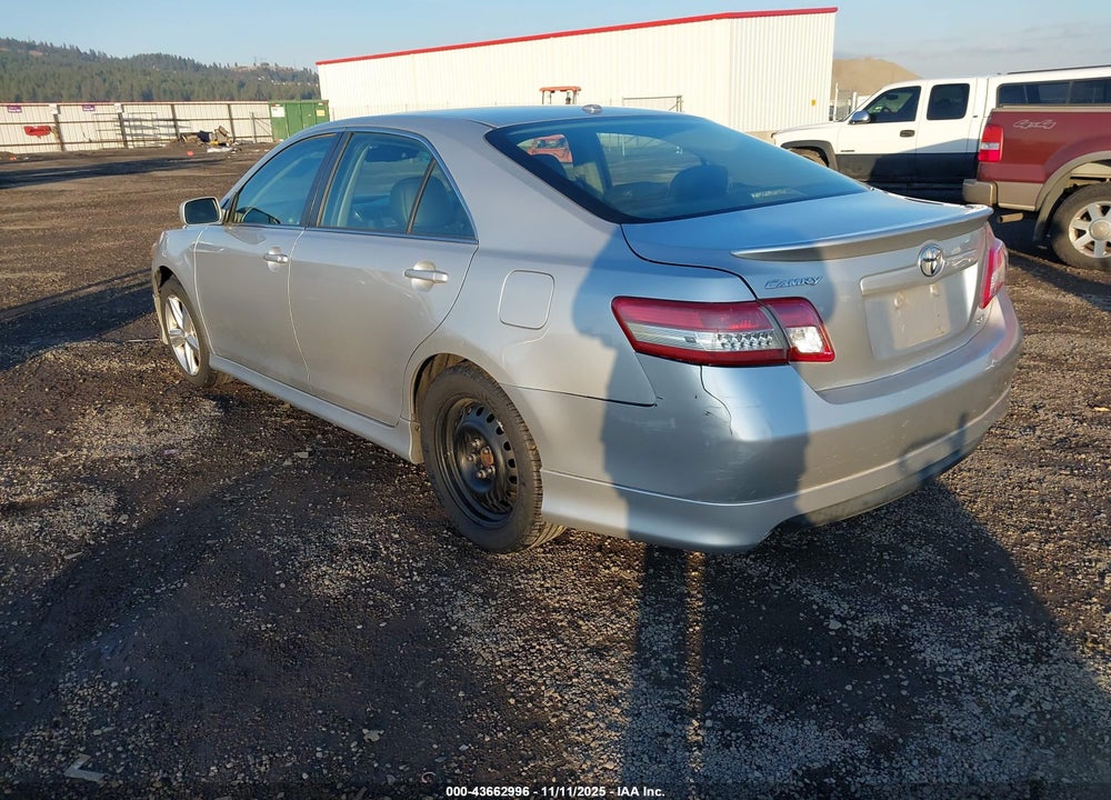 2011 TOYOTA CAMRY SE V6 VIN: 4T1BK3EK2BU621844