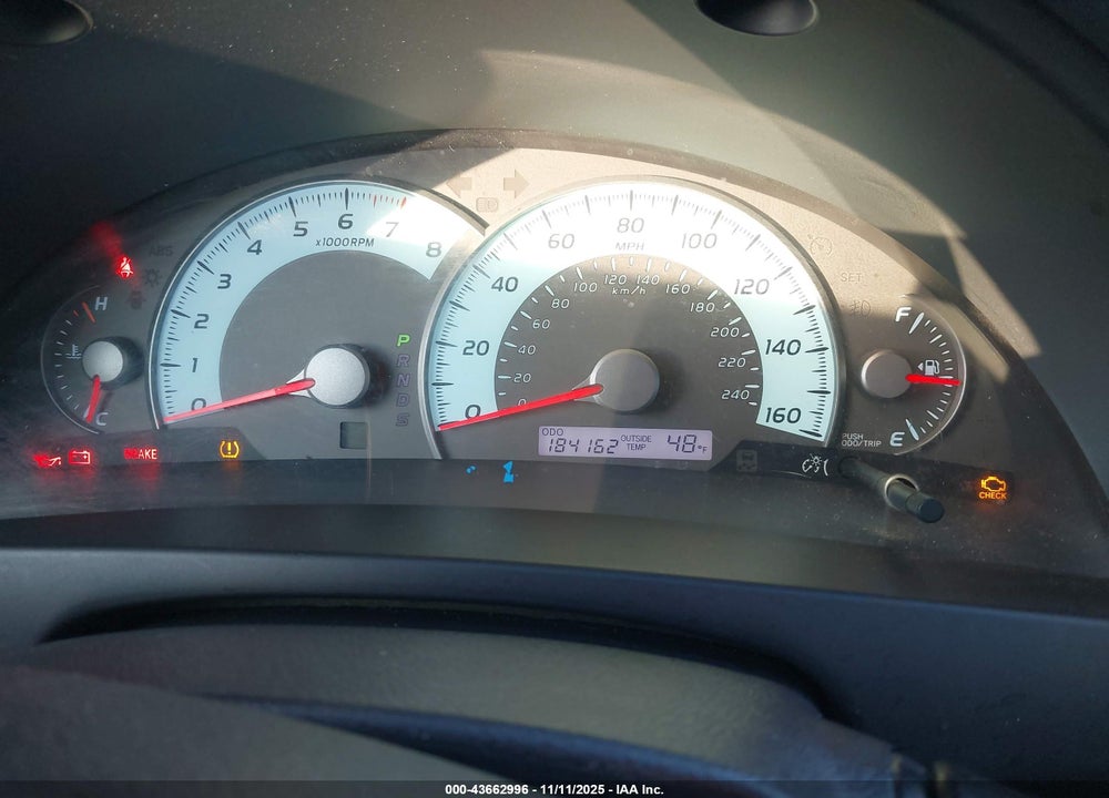 2011 TOYOTA CAMRY SE V6 VIN: 4T1BK3EK2BU621844