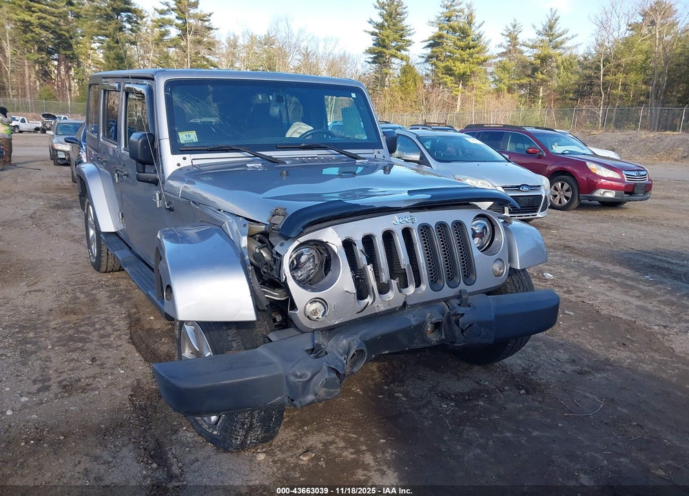 2015 JEEP WRANGLER UNLIMITED SAHARA VIN: 1C4BJWEG6FL544055