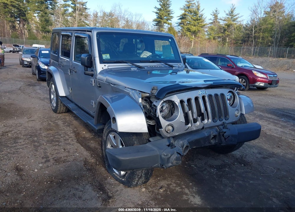 2015 JEEP WRANGLER UNLIMITED SAHARA VIN: 1C4BJWEG6FL544055