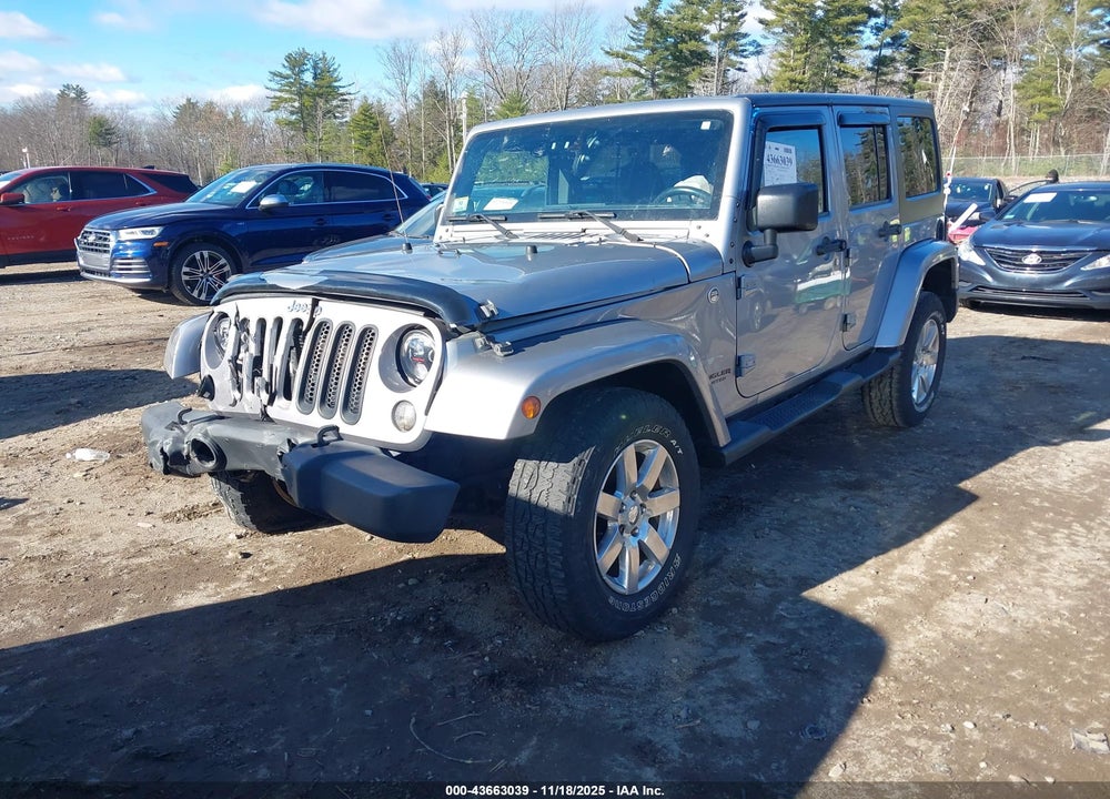 2015 JEEP WRANGLER UNLIMITED SAHARA VIN: 1C4BJWEG6FL544055