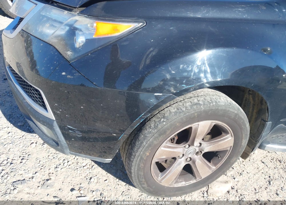 2011 ACURA MDX VIN: 2HNYD2H25BH502262