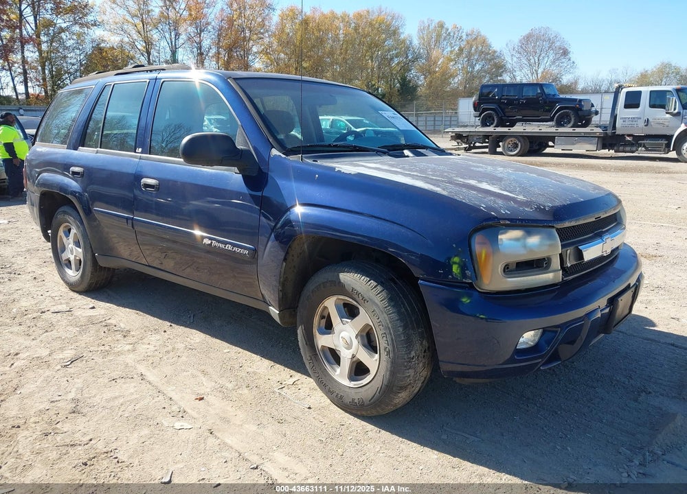 2002 CHEVROLET TRAILBLAZER LS VIN: 1GNDS13S422475762