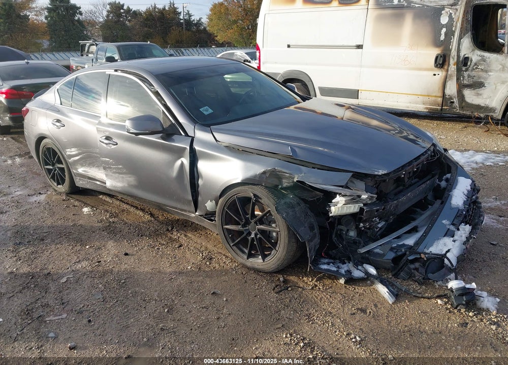 2018 INFINITI Q50 3.0T LUXE VIN: JN1EV7AP6JM590696