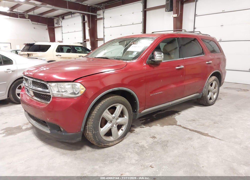 2011 DODGE DURANGO CITADEL VIN: 1D4SE5GTXBC693137