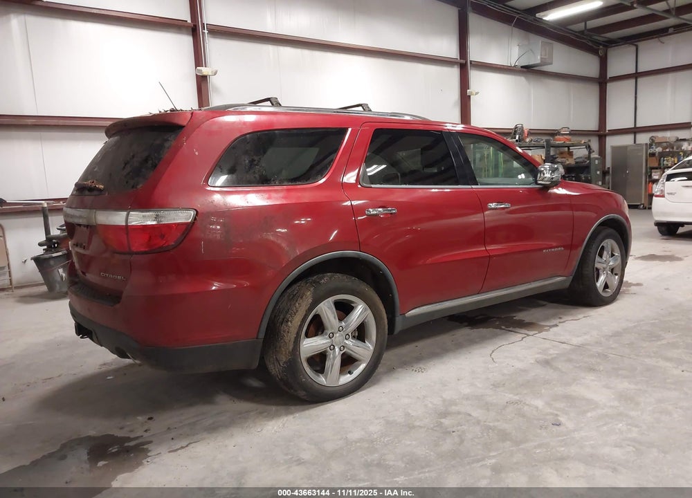 2011 DODGE DURANGO CITADEL VIN: 1D4SE5GTXBC693137