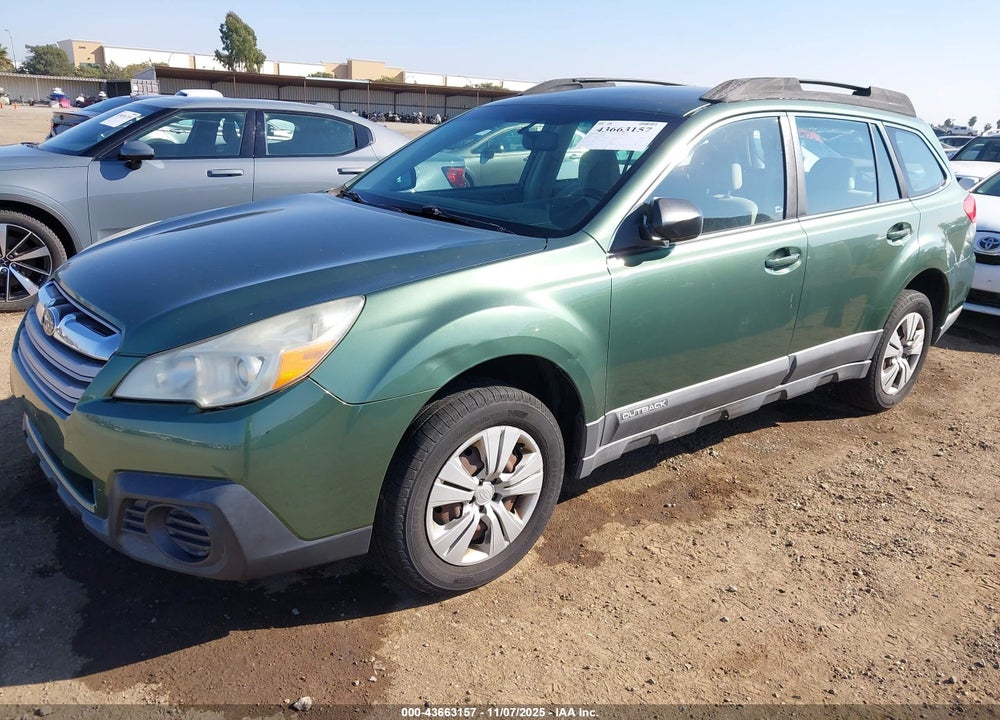2014 SUBARU OUTBACK 2.5I VIN: 4S4BRBAC8E1201354