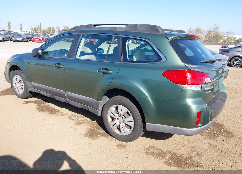 2014 SUBARU OUTBACK 2.5I VIN: 4S4BRBAC8E1201354
