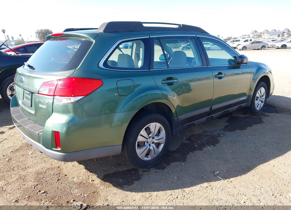 2014 SUBARU OUTBACK 2.5I VIN: 4S4BRBAC8E1201354