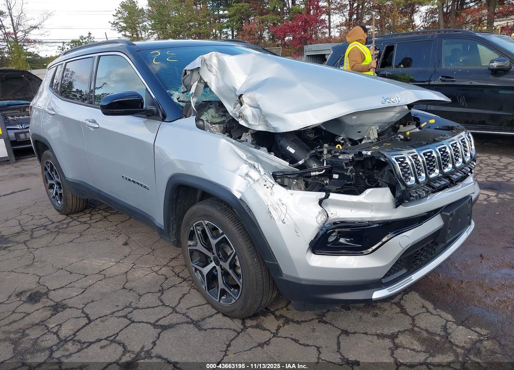 2025 JEEP COMPASS LIMITED 4X4 VIN: 3C4NJDCN8ST502035