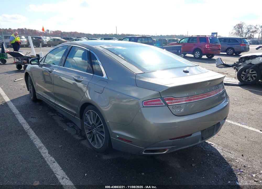 2015 LINCOLN MKZ HYBRID VIN: 3LN6L2LU8FR619154