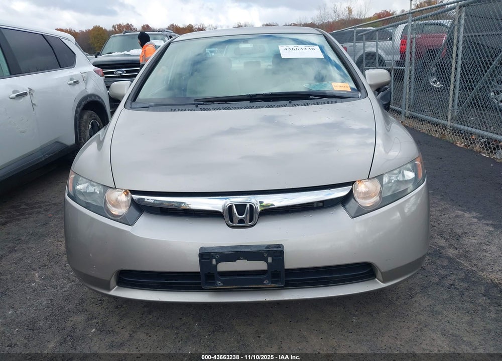 2006 HONDA CIVIC LX VIN: 1HGFA16536L021305