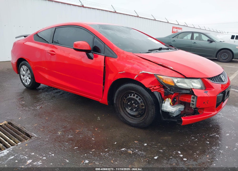 2012 HONDA CIVIC LX VIN: 2HGFG3B53CH501305