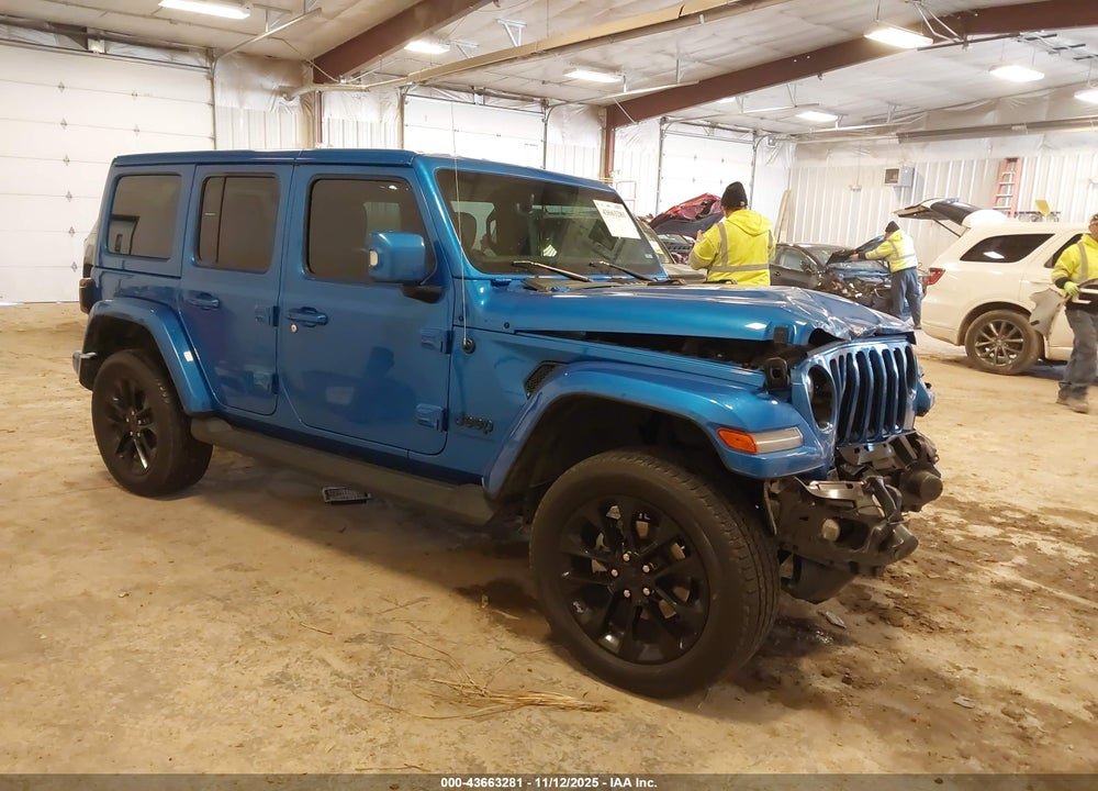 2023 JEEP WRANGLER 4-DOOR HIGH ALTITUDE 4X4 VIN: 1C4HJXEN7PW668821