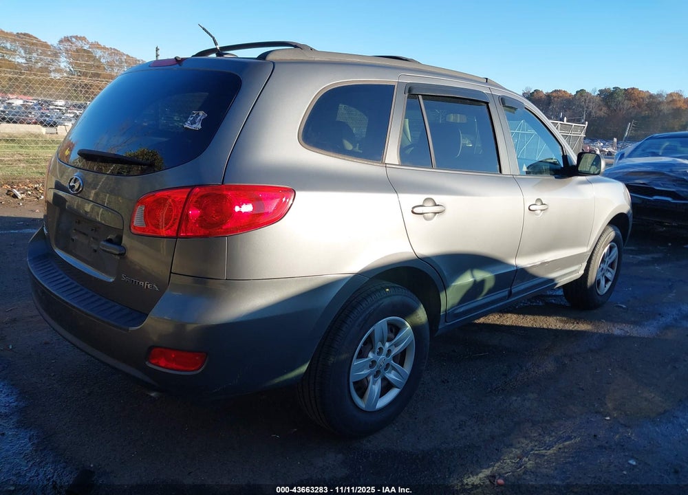 2009 HYUNDAI SANTA FE GLS VIN: 5NMSG13D09H294649