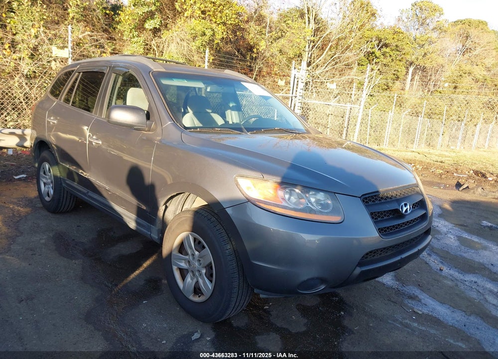2009 HYUNDAI SANTA FE GLS VIN: 5NMSG13D09H294649