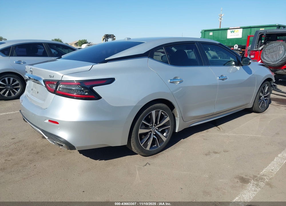 2020 NISSAN MAXIMA SV XTRONIC CVT VIN: 1N4AA6CV4LC370338