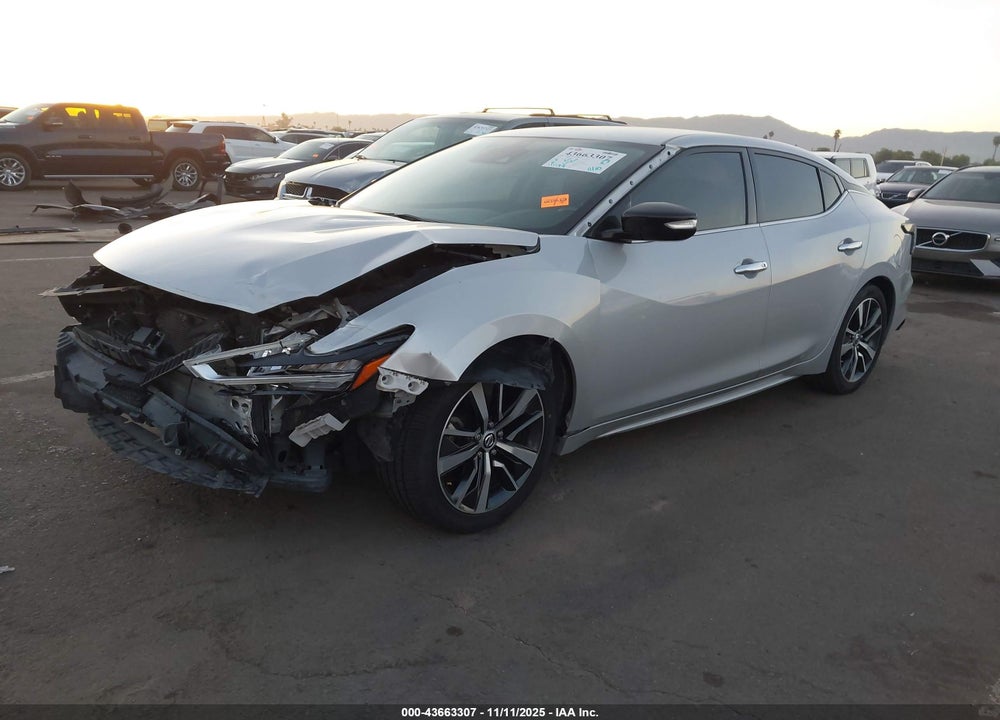 2020 NISSAN MAXIMA SV XTRONIC CVT VIN: 1N4AA6CV4LC370338
