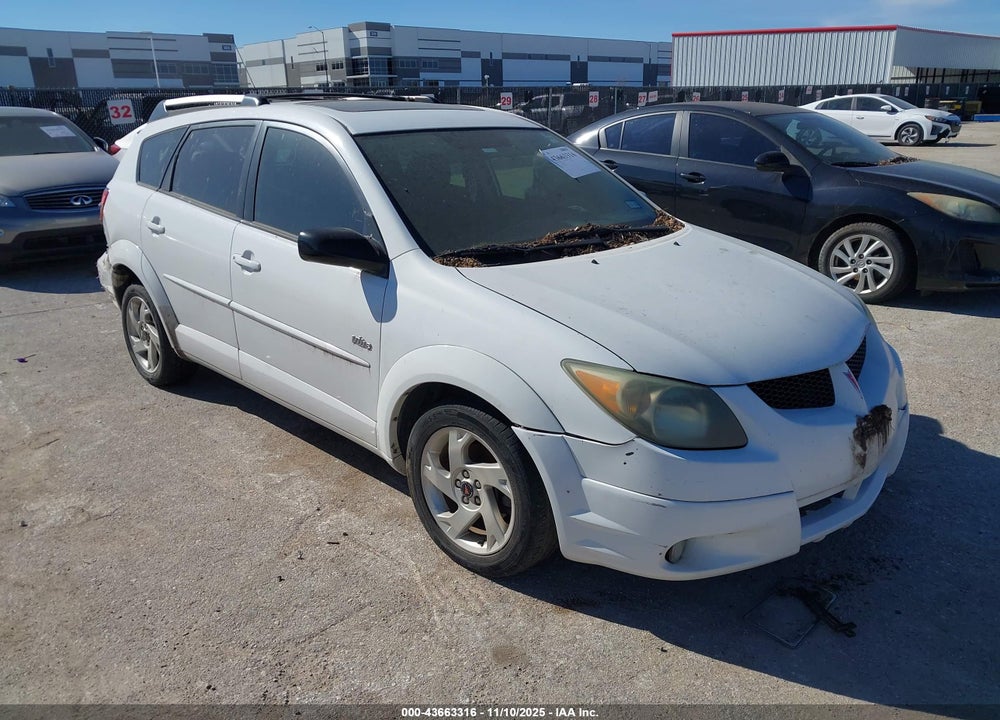 2004 PONTIAC VIBE VIN: 5Y2SL62884Z423495
