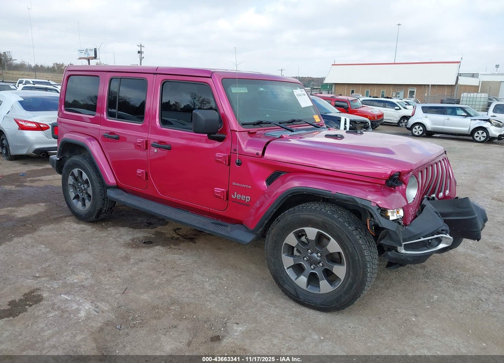 2022 JEEP WRANGLER UNLIMITED SAHARA 4X4 VIN: 1C4HJXEN6NW151362