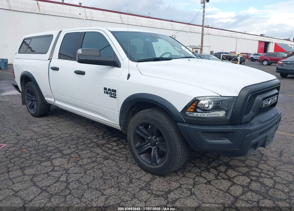2022 RAM 1500 CLASSIC WARLOCK  4X2 6'4 BOX VIN: 1C6RR6GGXNS229906