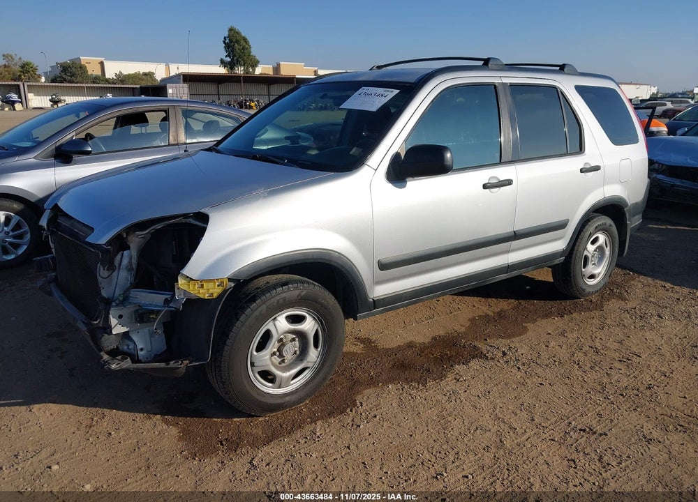 2002 HONDA CR-V LX VIN: JHLRD68422C011186