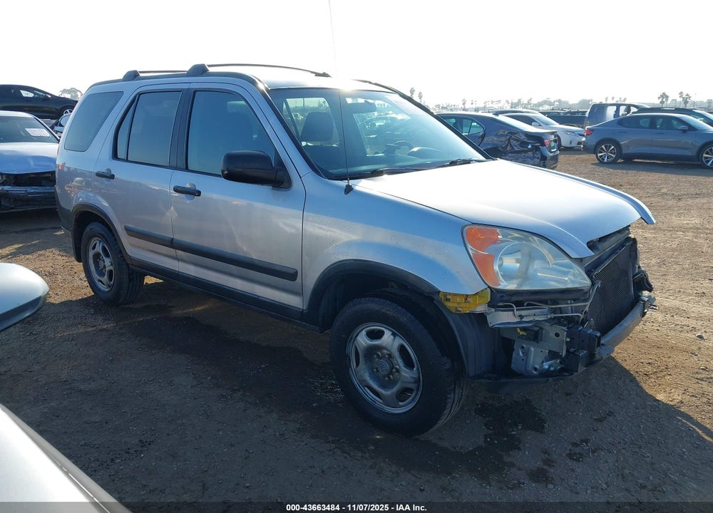 2002 HONDA CR-V LX VIN: JHLRD68422C011186