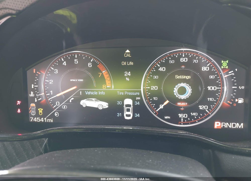 2014 CADILLAC CTS PREMIUM VIN: 1G6AT5S35E0157419