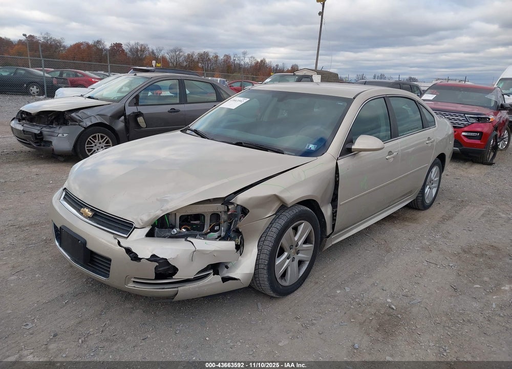 2011 CHEVROLET IMPALA VIN: 2G1WF5EK4B1290825