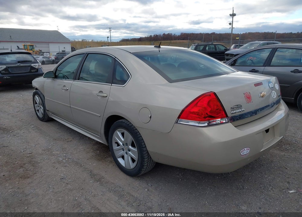 2011 CHEVROLET IMPALA VIN: 2G1WF5EK4B1290825