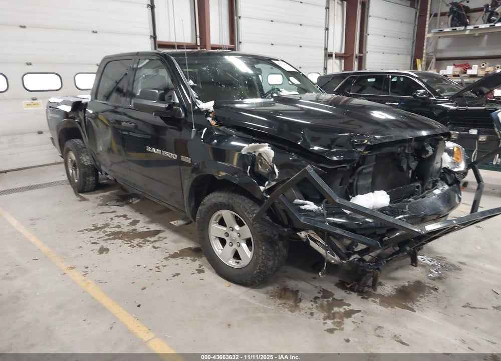 2012 RAM 1500 SLT VIN: 1C6RD7LT6CS148860