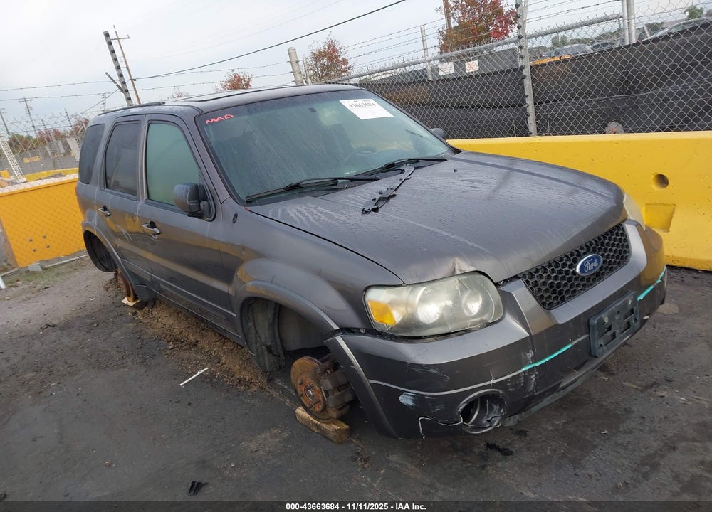 2006 FORD ESCAPE HYBRID VIN: 1FMCU96H86KA74939