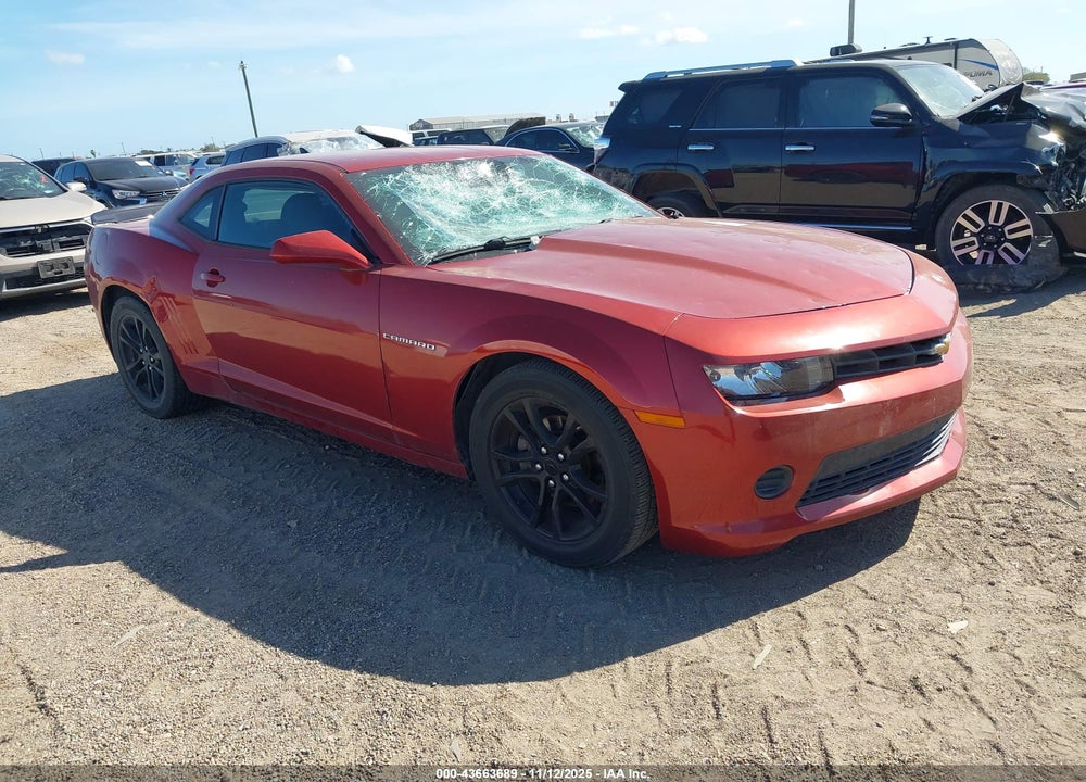2015 CHEVROLET CAMARO 2LS VIN: 2G1FB1E38F9170921